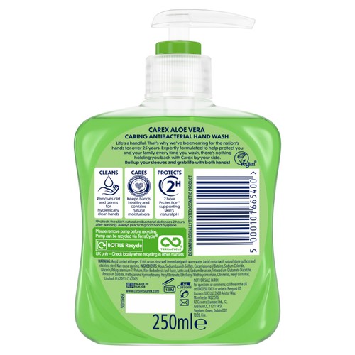 Carex Antibacterial Aloe Vera Handwash