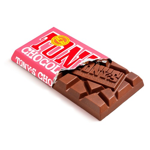 Tony's Chocolonely Fairtrade Milk Caramel Biscuit