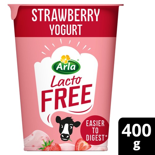 Arla LactoFREE Strawberry Yogurt 400g