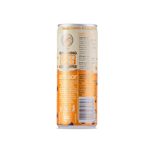 Jimmy's Iced Coffee Limited Edition Cookie Butter 250ml