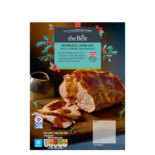 Morrisons The Best Boneless Lamb Leg With Red Wine Gravy 700g