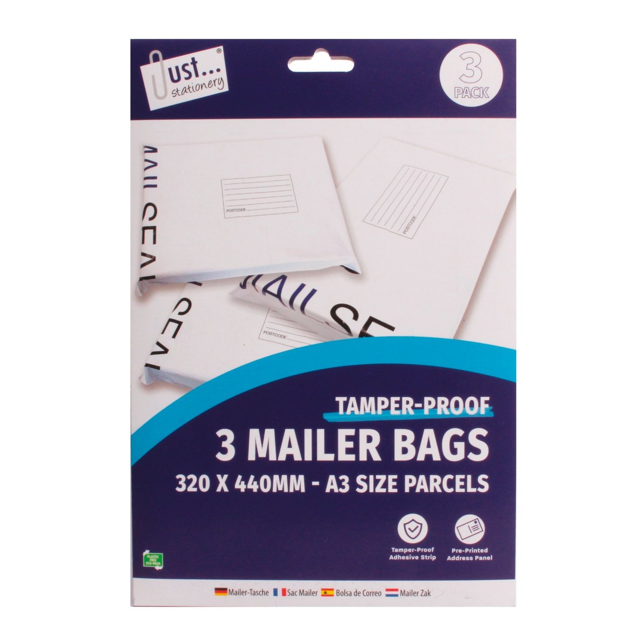 Tallon 3 Emailer Bags Large