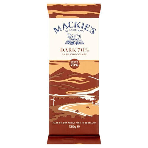 Mackie's Of Scotland 70% Dark Chocolate 