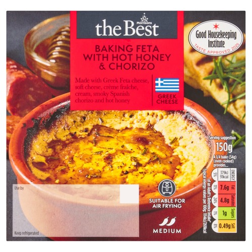 Morrisons The Best Baking Feta Honey And Chorizo 150g