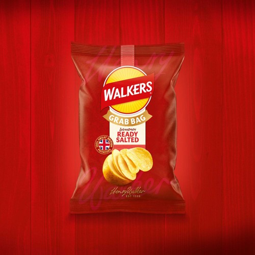 Walkers Ready Salted Crisps 