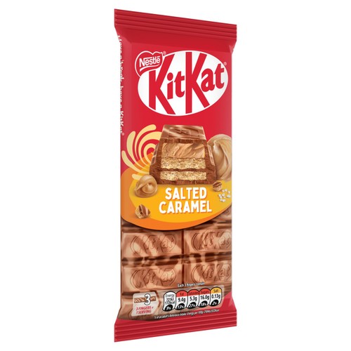 KitKat Salted Caramel Chocolate Sharing Bar 99g
