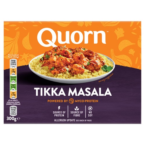 Quorn Vegetarian Tikka Masala & Rice 300g