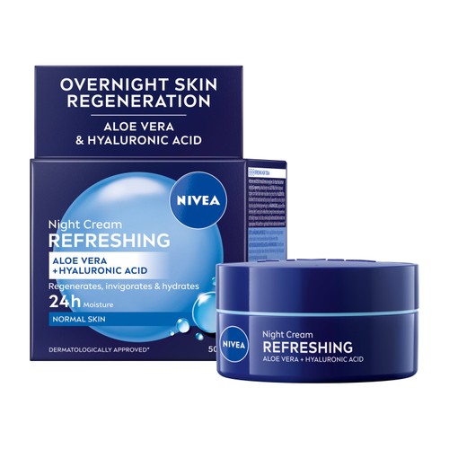 NIVEA Moisturising Night Cream for Normal Skin 