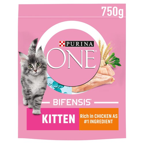 Purina ONE Dry Kitten Food Rich in Chicken 750g