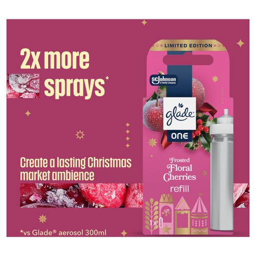 Glade One Single Refill Floral Cherries 13Ml