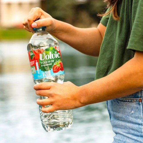 Volvic Touch of Fruit Sugar Free Strawberry Natural Flavoured Water