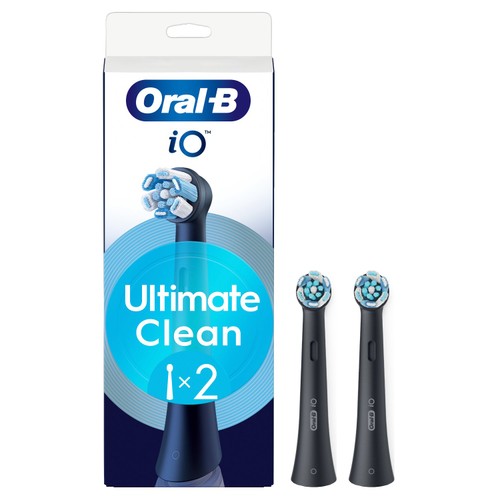 Oral-B IO Ultimate Clean Black Electric Toothbrush Heads 
