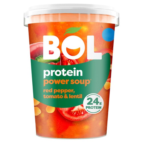 Bol Power Soup Red Pepper  Tomato & Lentil 