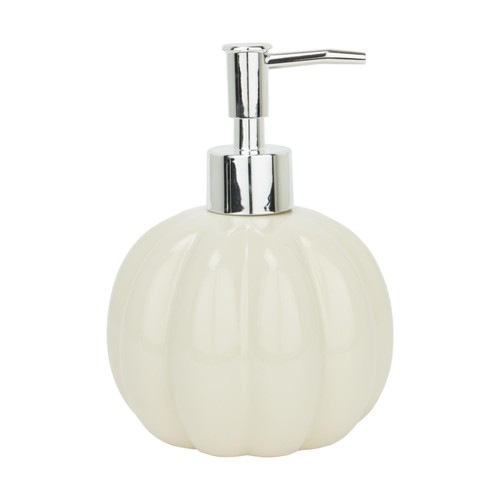 Spa Maison Cream Pumpkin Soap Dispenser
