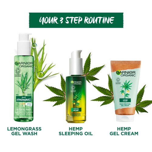 Garnier Organic Restoring Hemp Multi-Restore Sleeping Oil