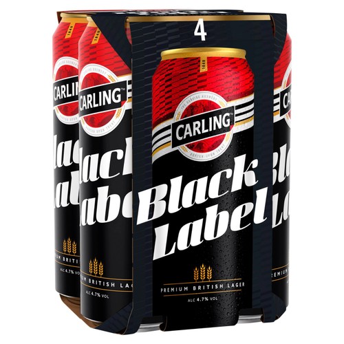 Carling Black Label 4 x 568ml