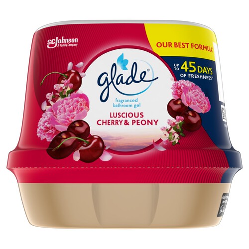 Glade Bathroom Gel Peony & Cherry 