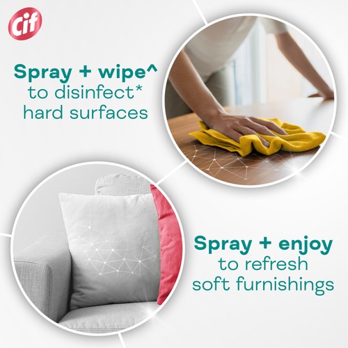 Cif Infinite Anti-Bac All In One Cleaner Reload Apple & Jasmine 280ml