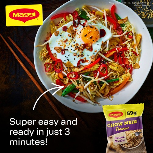Maggi Instant Noodles Chow Mein Flavour 4 x 59.2g