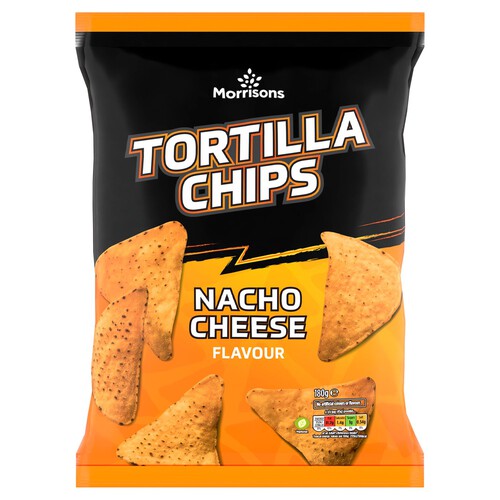 Morrisons Tortillas Nacho Cheese 