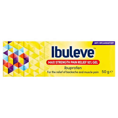 Ibuleve Max Strength Pain Relief 10% Gel 