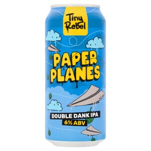 Tiny Rebel Paper Planes Double Dank IPA  440ml