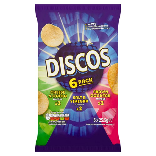 Discos Variety Multipack Crisps