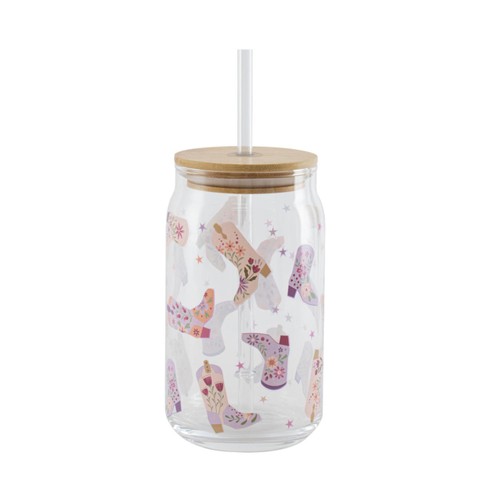 Morrisons Mother's Day Cowboy Boot Glass Tumbler