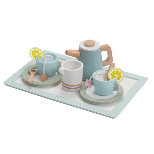 Ollie & Grace Wooden Toy Tea Set (wigig)