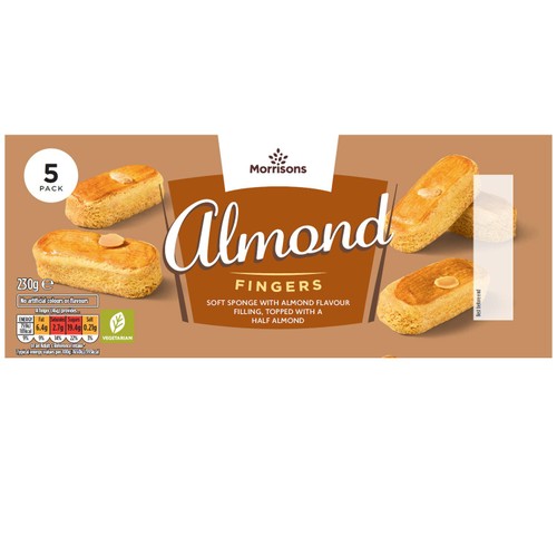 Morrisons Almond Fingers 230g