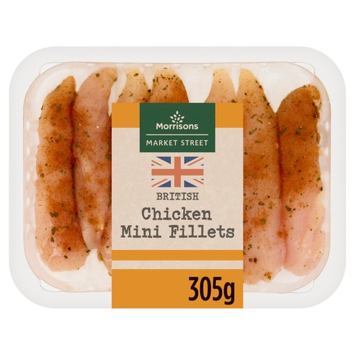 Morrisons Space To Roam Extra Tasty Chicken Mini Fillets 305g