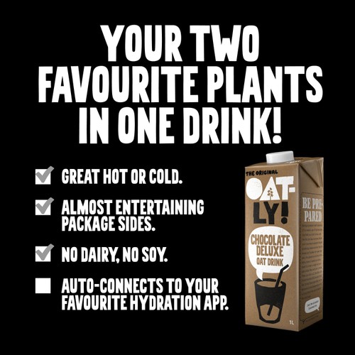 Oat-Ly Chocolate Oat Drink 1L