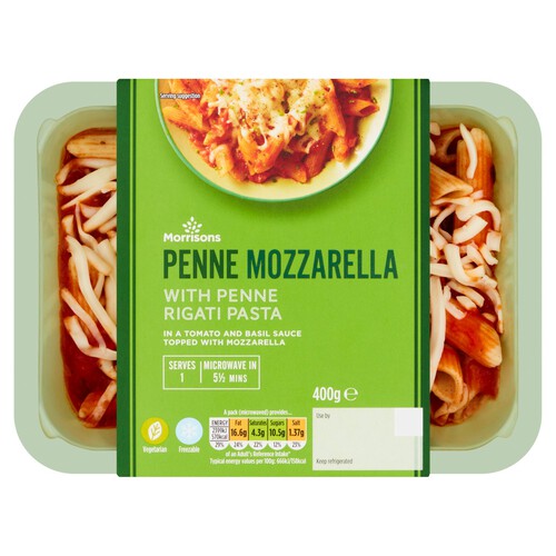 Morrisons Penne Mozzarella