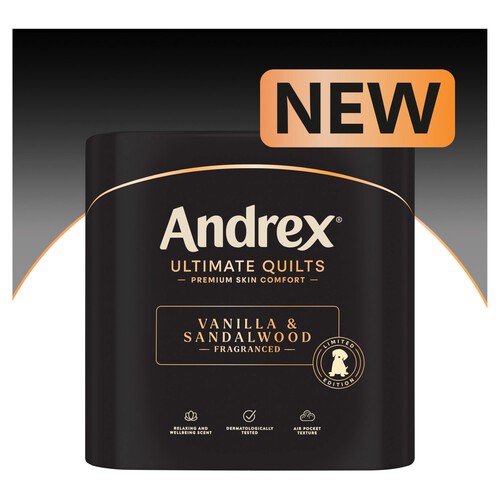 Andrex Ultimate Quilts Vanilla & Sandalwood Toilet Rolls