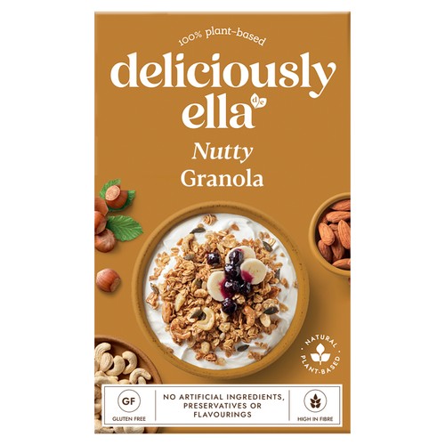 Deliciously Ella Nutty Granola Breakfast Cereal, 380g