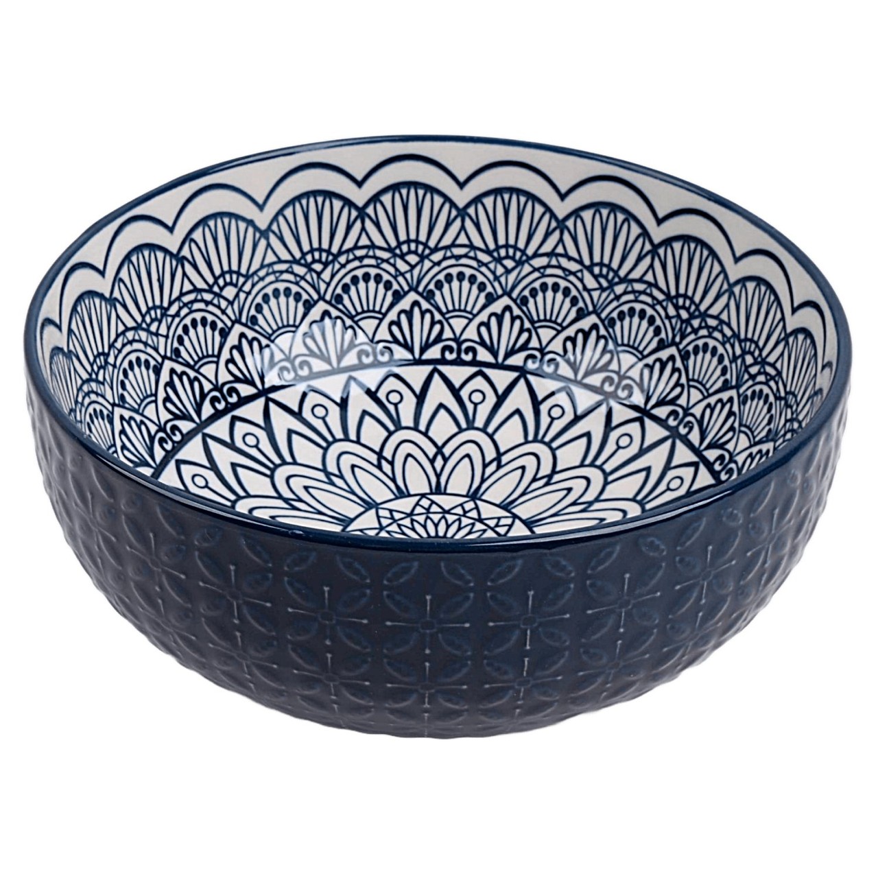 Morrisons Navy Tranquility Serving Bowl