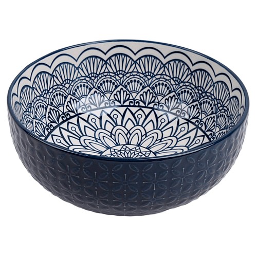 Morrisons Navy Tranquility Serving Bowl