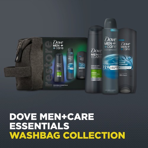 Dove Men + Care Essentials Washbag