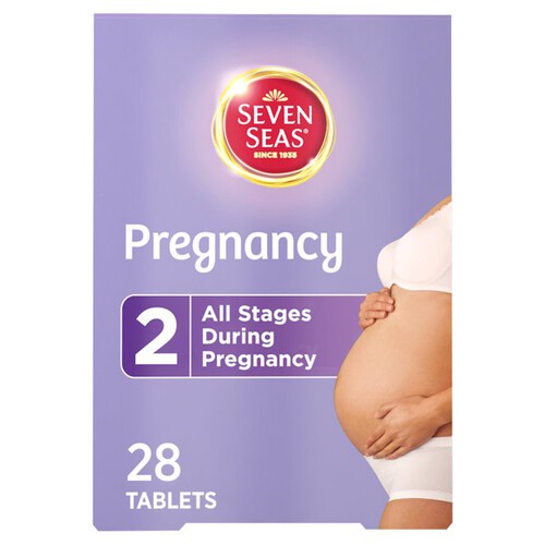 Seven Seas Pregnancy Vitamins with Folic Acid 28 Tablets