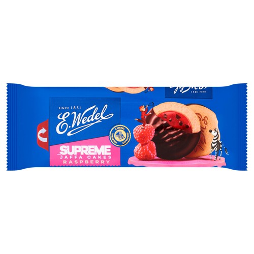 Wedel Raspberry Supreme Jaffa Cakes 