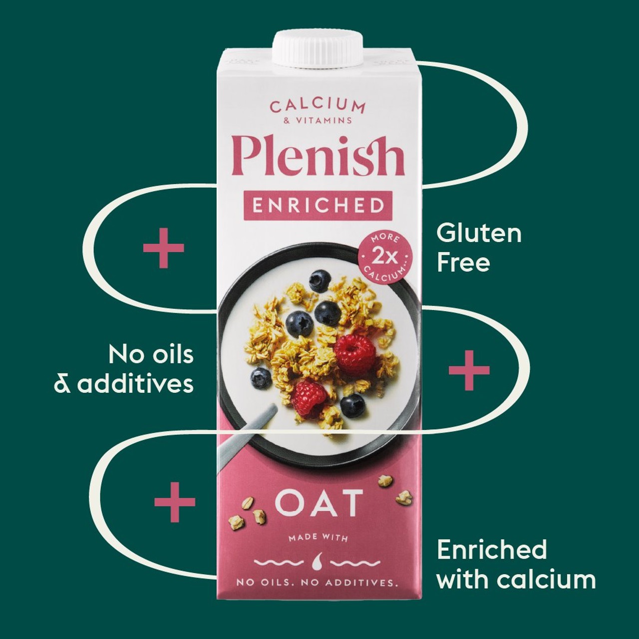 Plenish Oat Drink Enriched With Calcium Vitamins 1L Morrisons plenish-oat-drink-enriched-with-calcium-vitamins-1l-morrisons