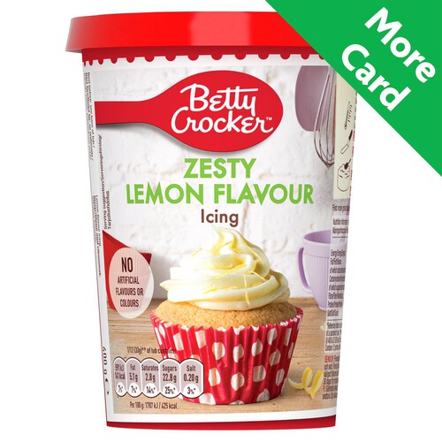 Betty Crocker Zesty Lemon Icing 