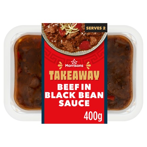 Morrisons Takeaway Beef in Black Bean Sauce