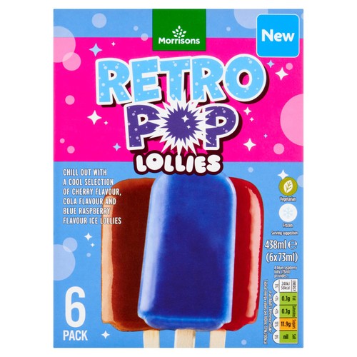 Morrisons Retro Pop Lollies 