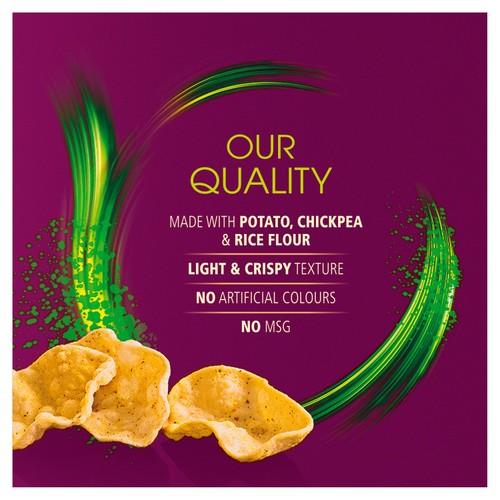 Walkers Sensations Lime & Coriander Chutney Sharing Poppadoms 82.5g