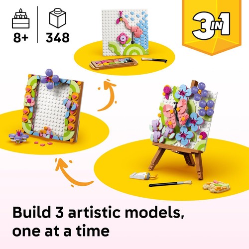 Lego Creator Floral Art Decor Painting 31390