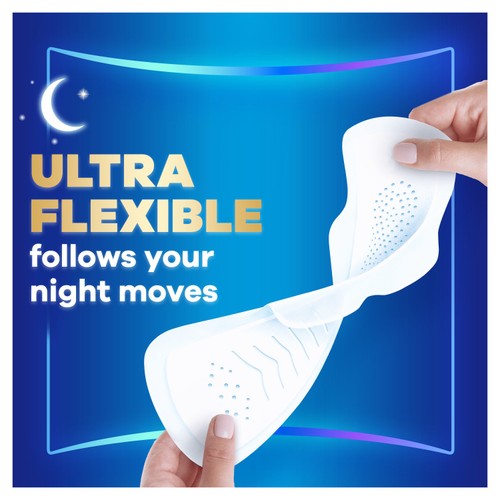 Always Infinity Flex Protect Size 4 Pads Secure Night With Wings