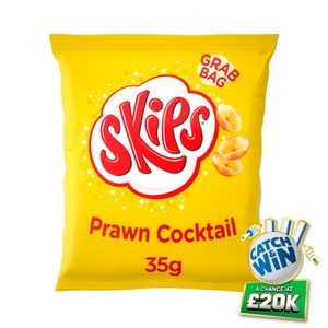 Skips Prawn Cocktail Grab Bag Crisps 35G