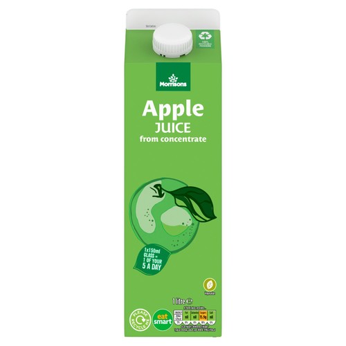 Morrisons Apple Juice from Concentrate 1L