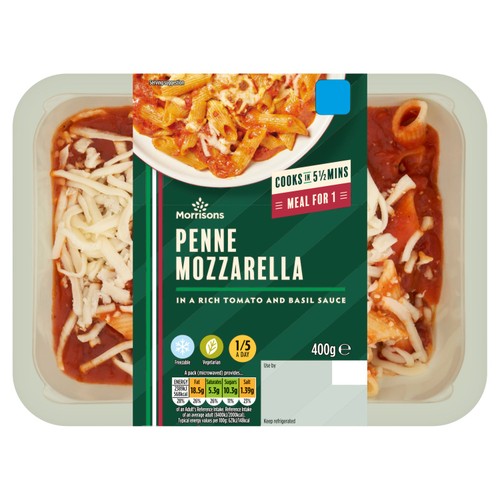 Morrisons penne mozzarella